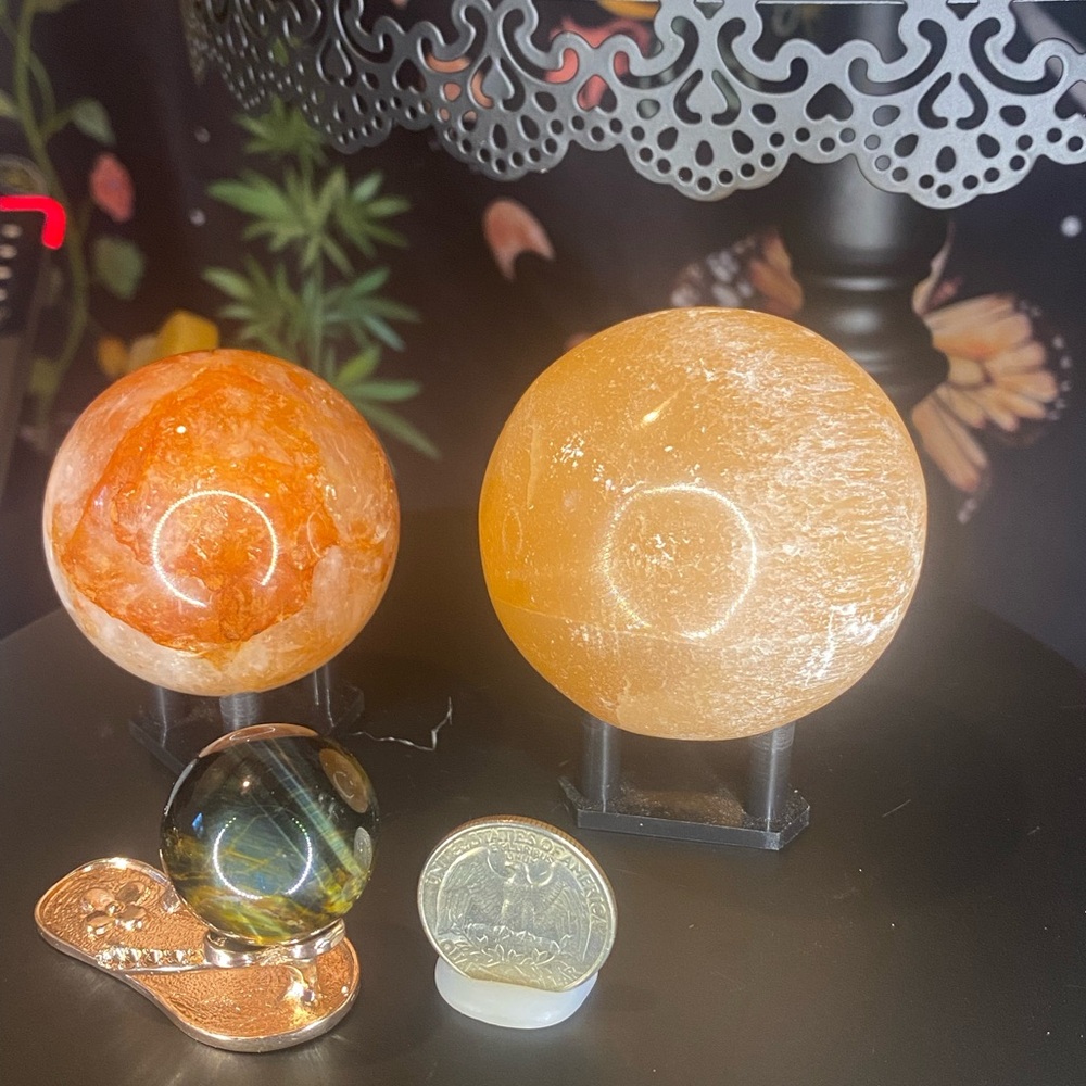 Crystal sphere bundle